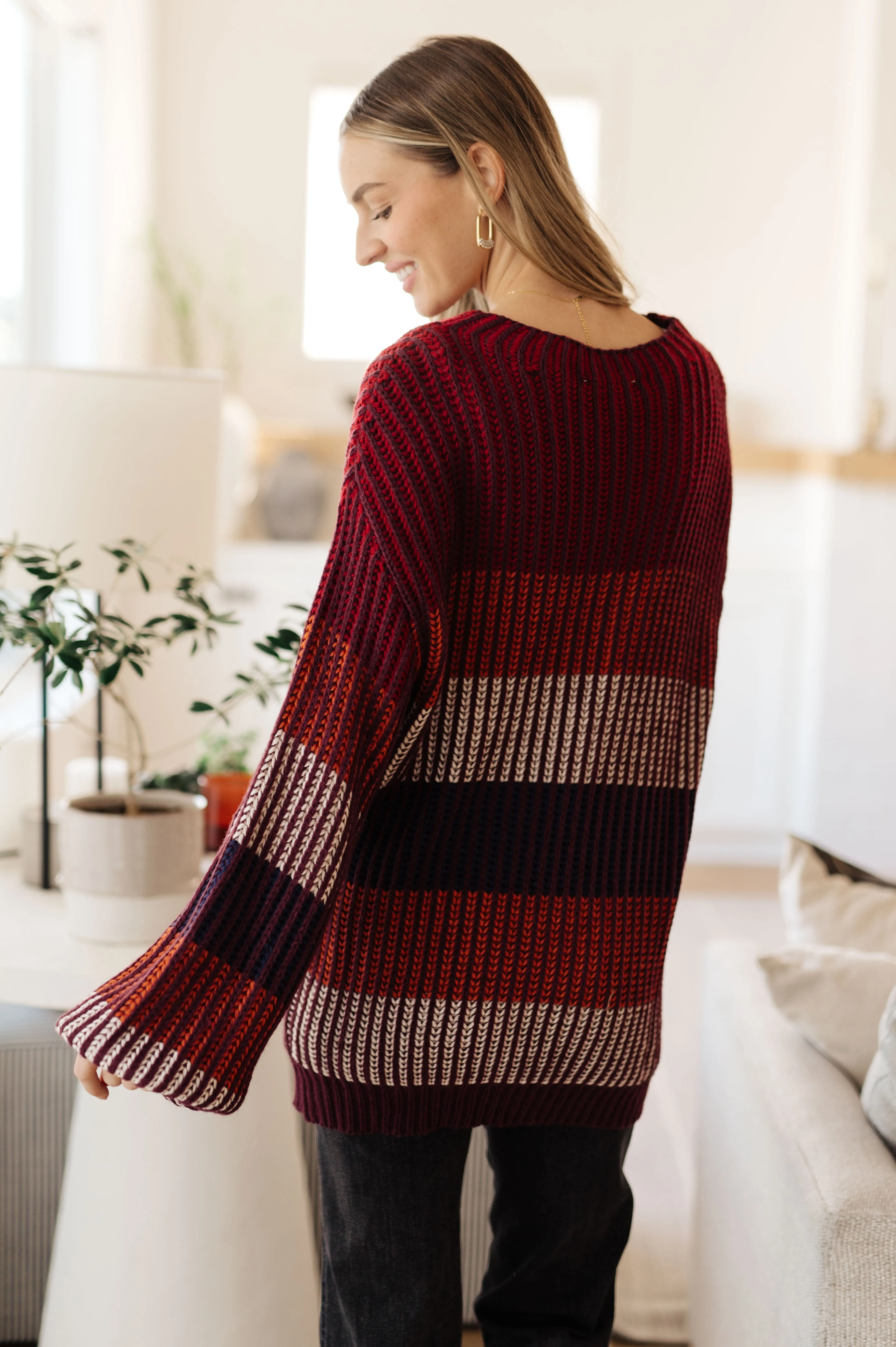 World of Wonder Striped Sweater (Reg & Curvy )